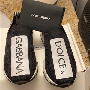 Kids Gently used Dolce & Gabbana slip on sneakers